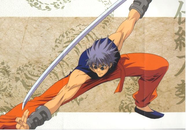 It looks like he's about to stab his finger =/.